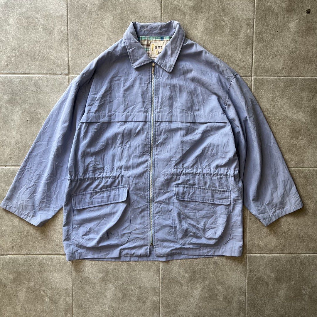 Palett Scope Light Blue Jacket (Category: Coats, Jackets and Outerwear) located in Infanta. Submitted by albirthkith092698 (Listing ID 1427179163, Image 1). Description: •Pallet Scope Japanese Work Jacket• Size:Fits L to XL(25x30) Condition: 9/10 (sign of usage) DIMES AND OTHER DETAILS SWIPE LEFT ———————————————— Mine: ₱ 349 + shipping fee ———————————————— •NOTE• ⛓NO RETURN POLICY! ⛓Maximum 1-3 days reservation. ———————————————— 🚫Don’t purchase 