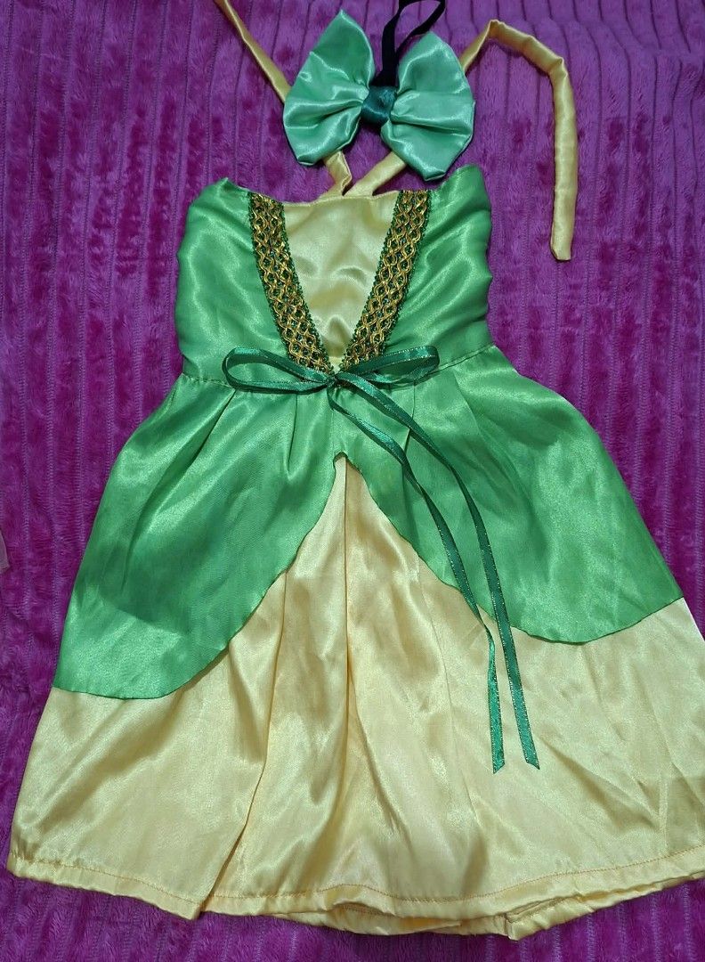 Princess Tiana Costume (Category: Babies & Kids Fashion) located in Antipolo. Submitted by stuffies.stuff (Listing ID 1427233836, Image 1). Description: .