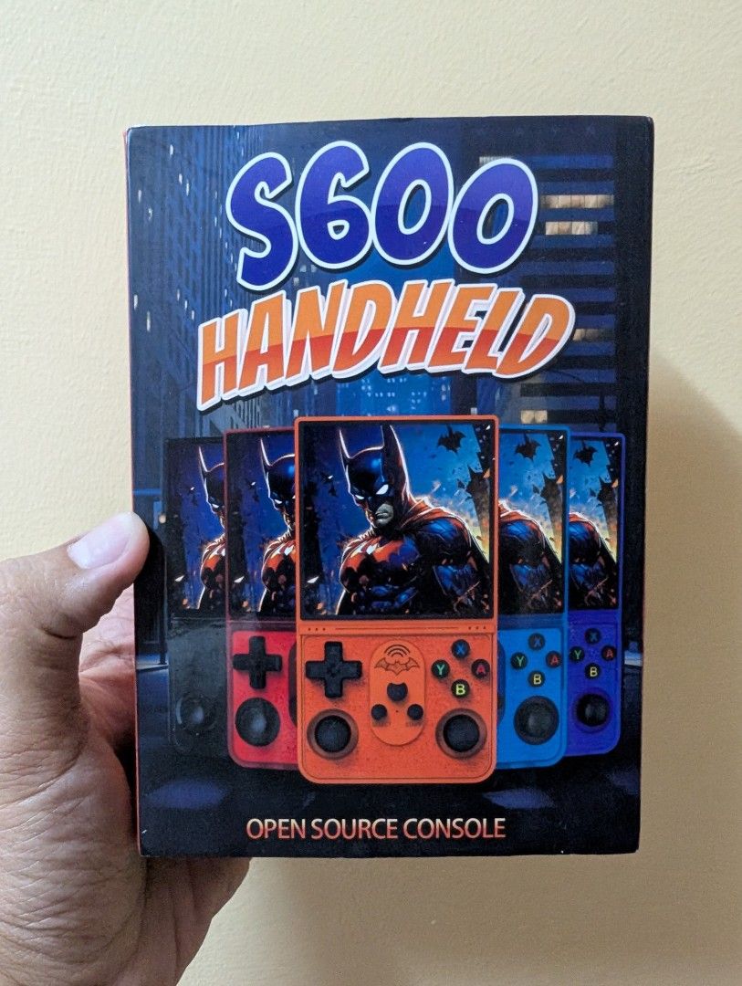 S600 Handheld Retro game console 15K games (Category: Others) located in Quezon City. Submitted by unboxingtito (Listing ID 1427306713, Image 1). Description: S6000 Retro game console 15K games .