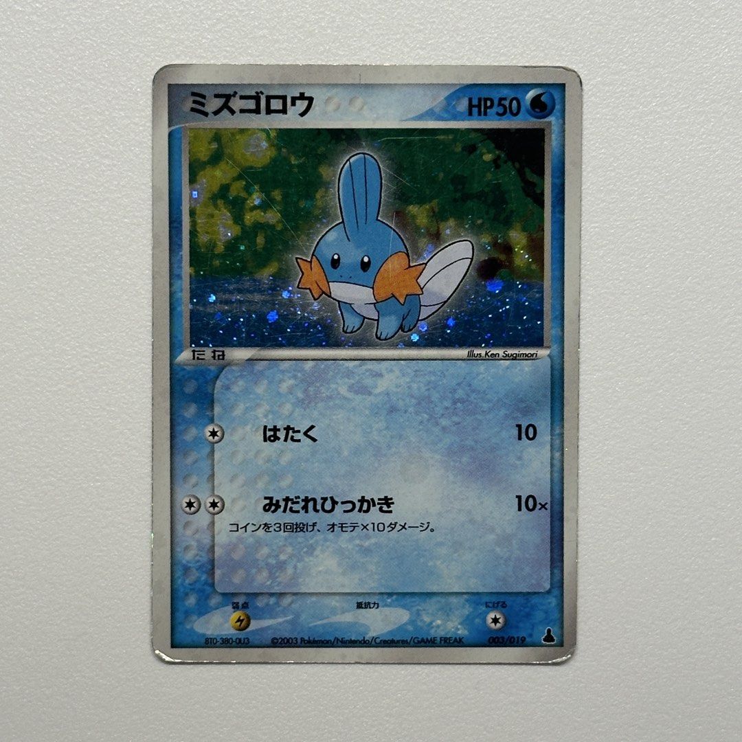 [Set] 2003 Vintage Holo Mudkip Treecko Torchic Japanese Constructed ...