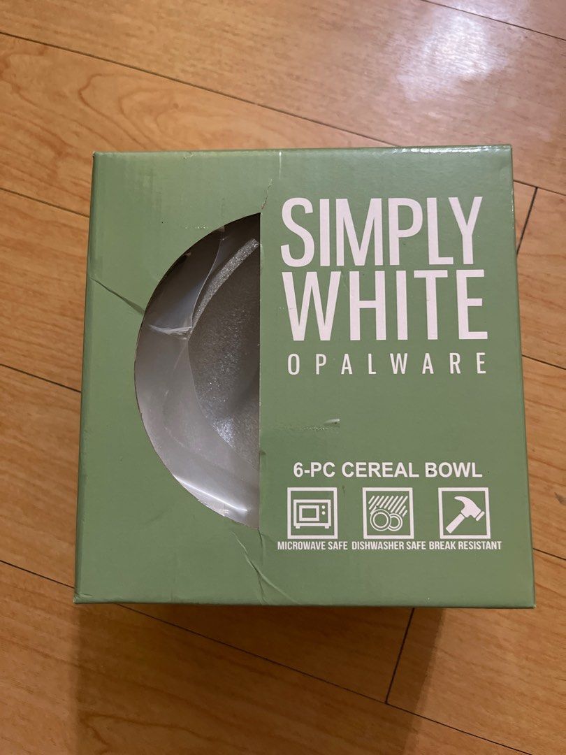 Simply White Opalware 6-PC Cereal Bowls (Category: Dinnerware & Cutlery) located in Quezon City. Submitted by copthis___ (Listing ID 1427290663, Image 1). Description: .