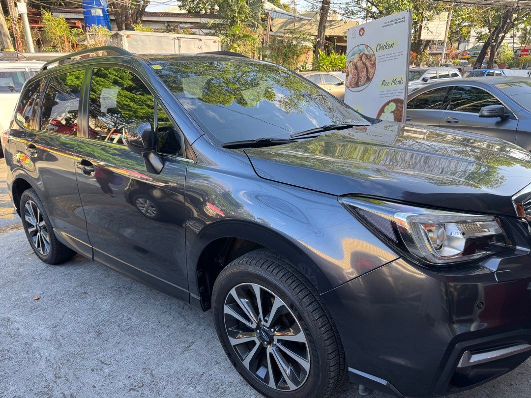 Subaru Forester 2.0 i Premium (A) (Category: Used Cars) located in Paranaque City. Submitted by seky15 (Listing ID 1425450838, Image 1). Description: For Sale: 2018 Subaru Forrester 2.0i Premium Model (Automatic Transmission) Make and Model: 2018 Subaru Forester 2.0i Premium Model (A/T) Selling Price: P620k Color: Dark blue pearl Mileage: 75,000 kilometers With sun roof Well maintained.