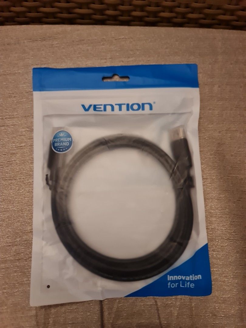 (2 metres) Vention 10K DisplayPort DP 1.2 Cable