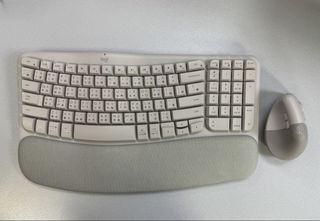 (Keyboard + Mouse) Logitech Wave Keys Wireless Ergonomic Keyboard + Mouse