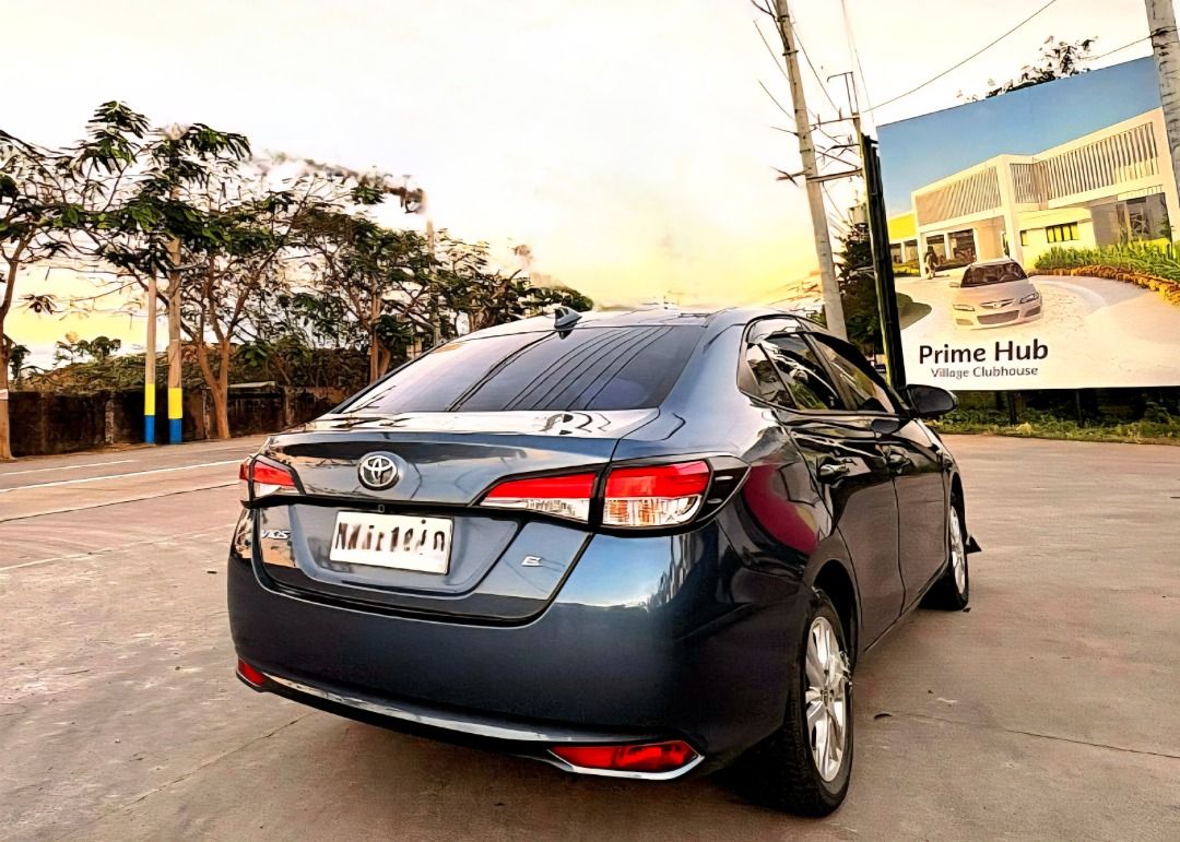 (Category: Used Cars) located in Cavite. Submitted by ms.heartbroken11 (Listing ID 1427376845, Image 3). Description: -2019 Toyota Vios E Automatic 22k plus mileage only -Automatic Transmission -Very Well Maintained - 22k plus odo Original -MONDAY Coding - Ready for long Drive Thick Tires -No Flooding -Sobrang lamig ng aircon - ilaw sa loob ng oto laht color white low and high beam super bright white color -Bago ang matting naka 5d at may matting