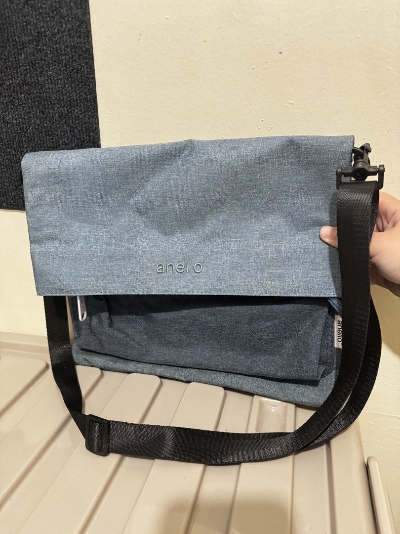 Anello Messenger Shoulder Bag (Category: Sling Bags) located in Del Monte. Submitted by declutterwisa (Listing ID 1427476506, Image 1). Description: Navy Blue color RFS: decluttering 📍Congressional, QC.