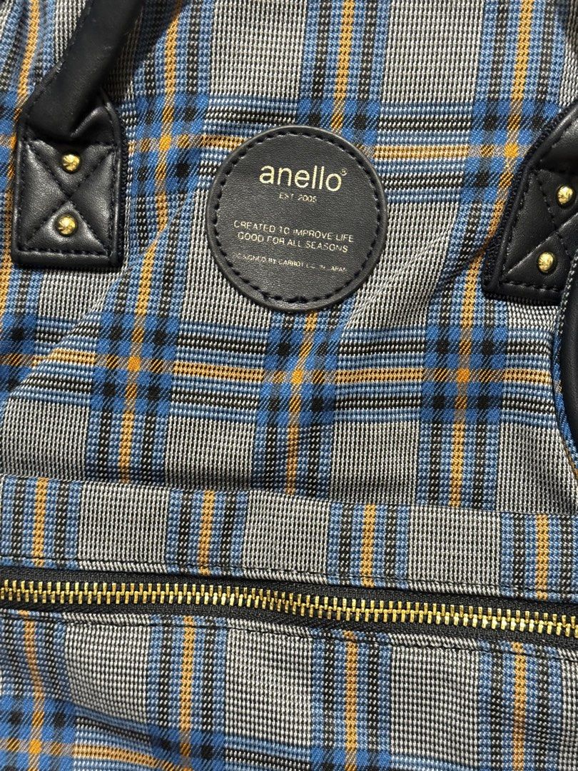 Anello Plaid Backpack (Category: Backpacks) located in Del Monte. Submitted by declutterwisa (Listing ID 1427476390, Image 2). Description: RFS: decluttering 📍 Congressional, QC.