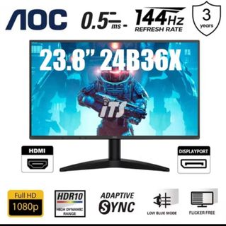 AOC E950SWN Monitor Screen Desktop 18.5-inch LED Screen with LED ...