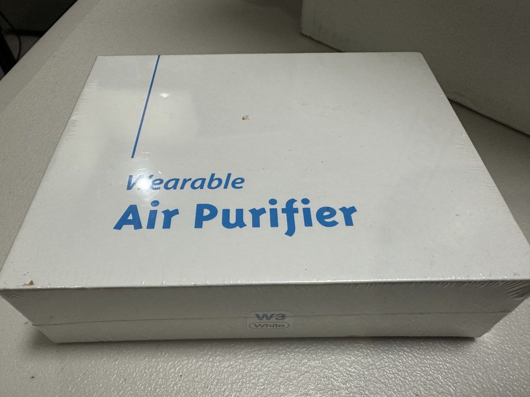 Aviche W3 Wearable Air Purifier (Category: Air Purifiers & Dehumidifiers) located in Las Pinas. Submitted by weiwei_2424 (Listing ID 1427462606, Image 1). Description: This model is an upgraded version of previous models, known for improved negative ion concentration and a lightweight design. An upgraded version with higher negative ion release (80 million ions) and a hidden carbon brush head for safety. The W3 version is noted for having a safer