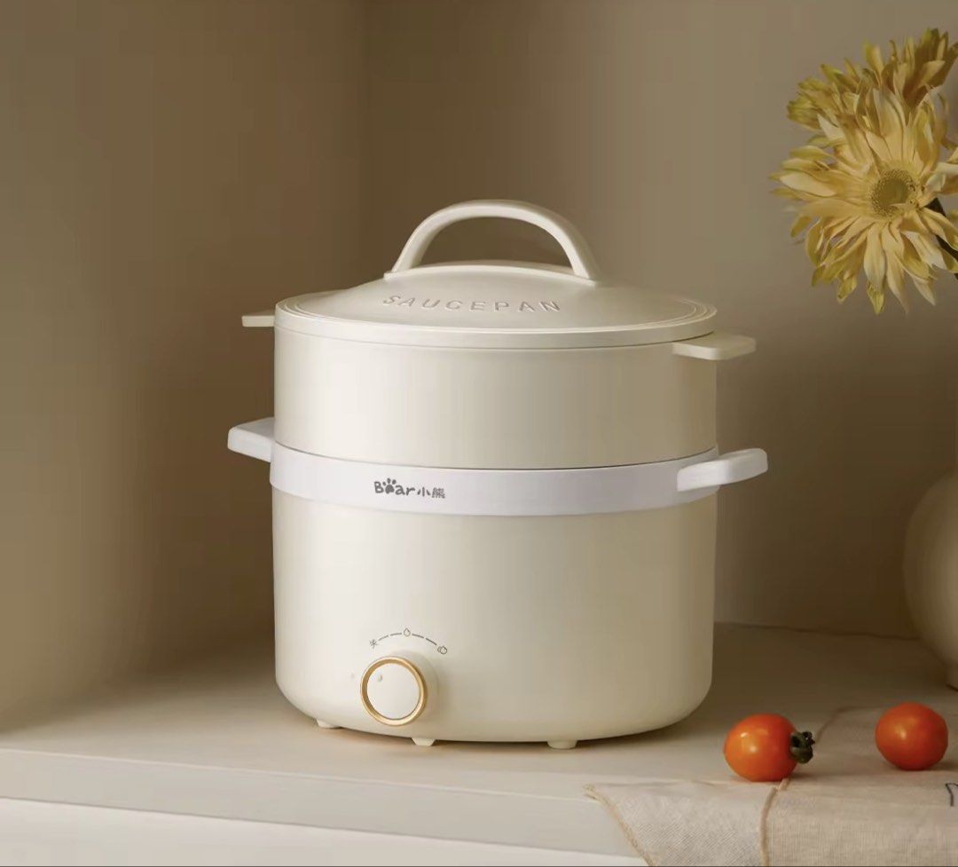 Bear Electric Multi-Function Cooker (Category: Cookers) located in Kuala Lumpur. Submitted by newmoon67 (Listing ID 1427320848, Image 1). Description: Capacity: 1.7L Color: cream 100% original bear brand Brand new Still in its original packaging and box Pix up from Bukit Jalil, KL.