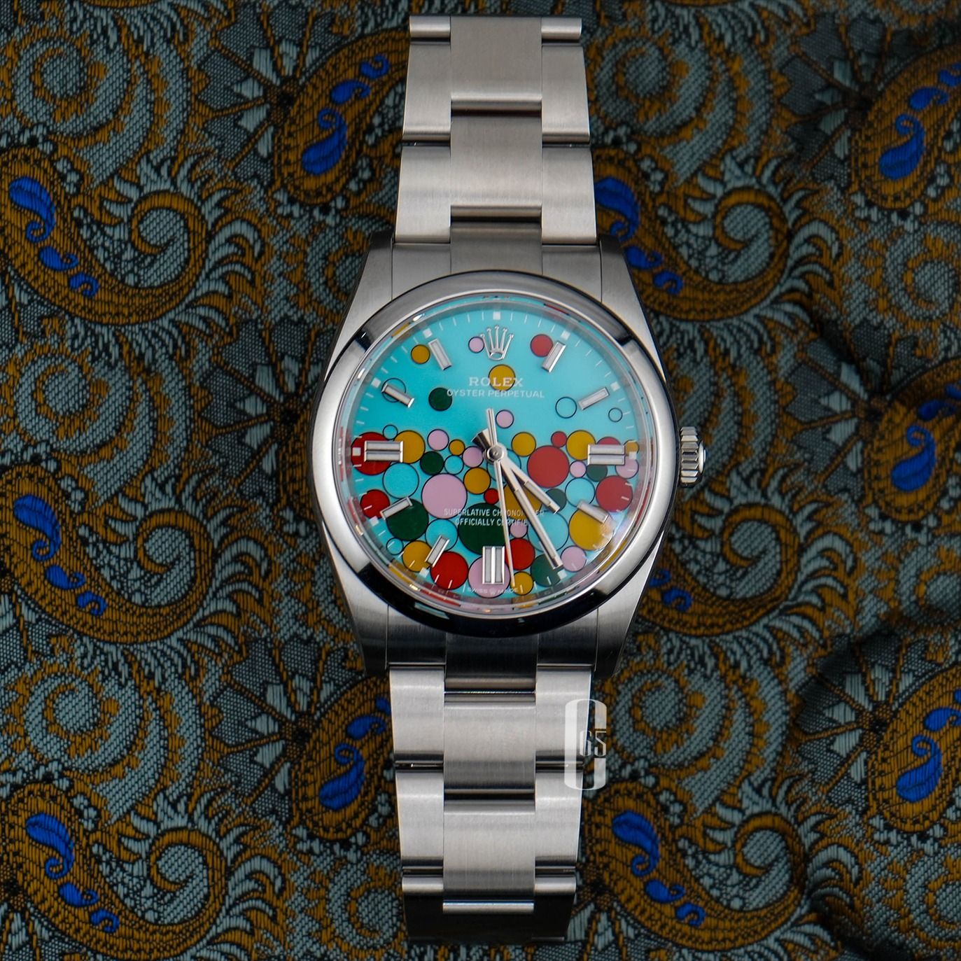 [SOLD - DM to SOURCE] Rolex Celebration Dial Oyster Perpetual 126000 (Category: Watches) located in Singapore. Submitted by calibre65 (Listing ID 1427323992, Image 1). Description: This piece has been SOLD. DM us and we can source a similar piece for you! Rolex Celebration Dial Oyster Perpetual Reference Number: 126000 Condition: Brand New Comes with: Papers only, no box Dated: Q1 2024 Size: 36mm Case material: Stainless Steel Strap material: Sta
