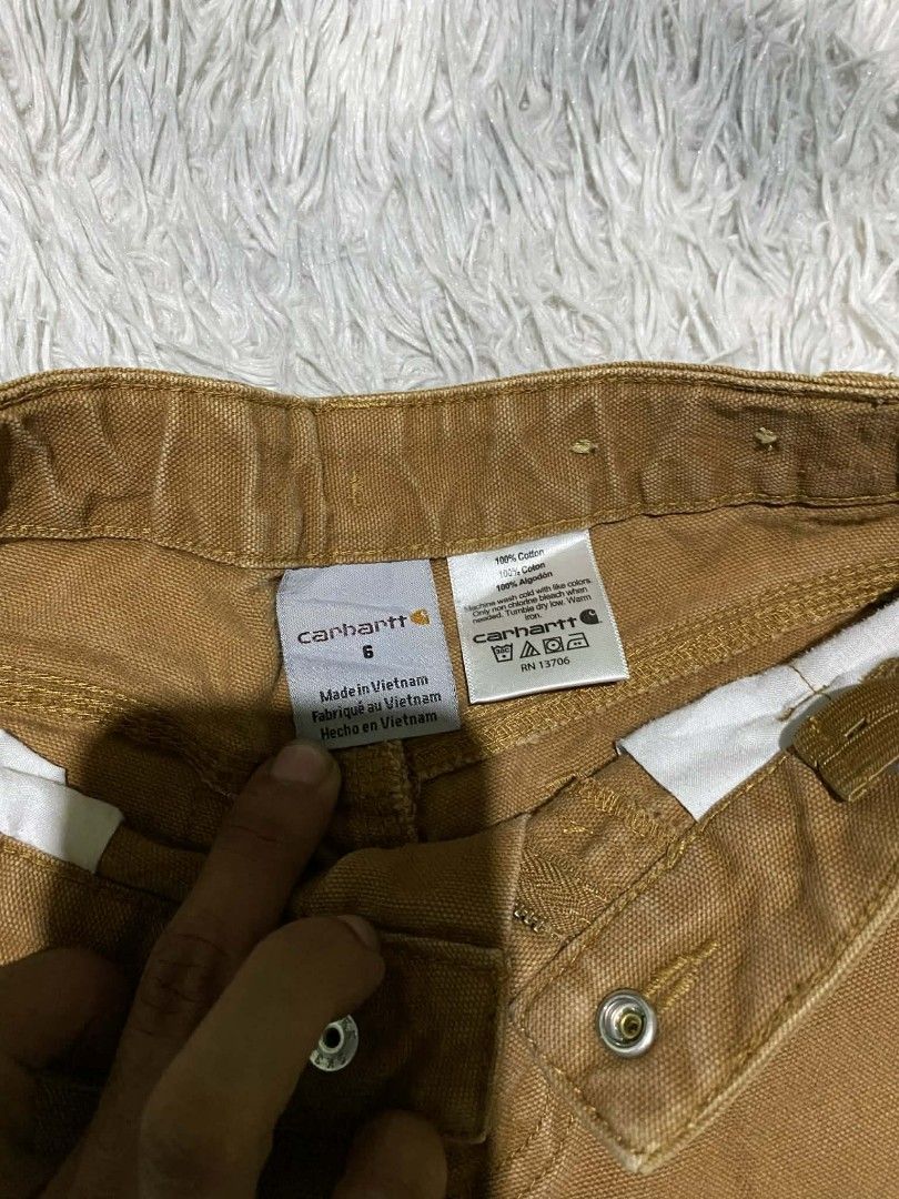 Carhartt Brown Pants Size 6 (Category: Jeans) located in General Santos City (Dadiangas). Submitted by winter09503 (Listing ID 1427373132, Image 3). Description: Carhartt carpenter for kids 6-8t.
