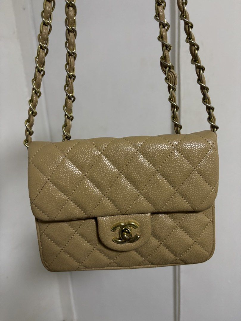 Chanel Quilted Shoulder Brown Bag (Category: Luxury Bags & Wallets) located in Pasig City. Submitted by pinkbarbiexx (Listing ID 1427455958, Image 2). Description: .