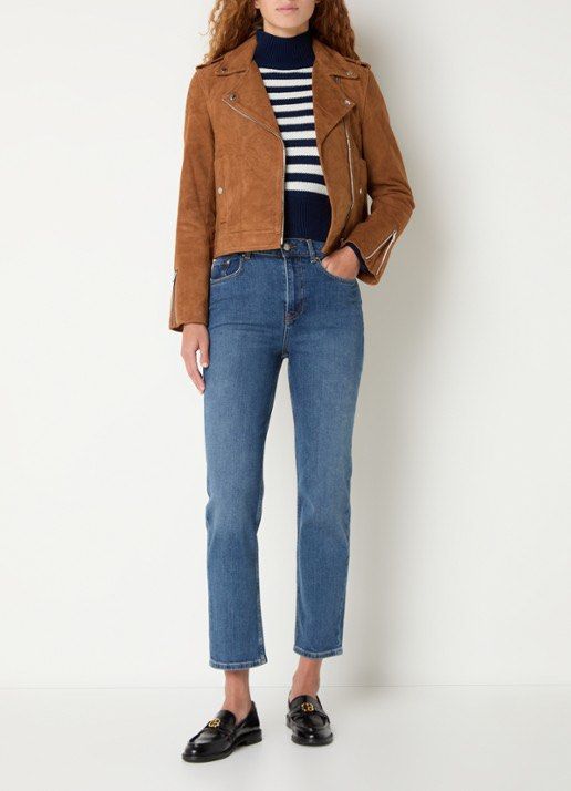 Claudie Pierlot Suede Authentic Biker Leather Jacket (Category: Coats, Jackets and Outerwear) located in Santa Rosa. Submitted by jayneth8 (Listing ID 1427426641, Image 2). Description: Luxurious Claudie Pierlott Suede Jacket Super good deal retails @ 29k Didn’t fit me anymore also available in White and Red leather jacket Slight discoloration because of my lighting but it’s the same w the first pic Money back if proven fake! No issues .