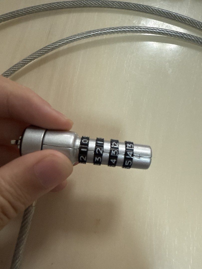 Combination Cable Lock405976717481758721