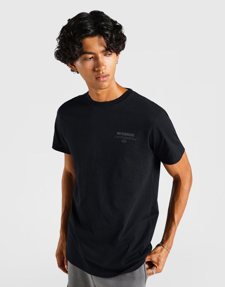 FREE SHIPPING NATIONWIDE McKenzie Black Graphic T-Shirt (Category: Tshirts & Polo Shirts ) located in Quezon City. Submitted by wcfhomeandoffice (Listing ID 1427431796, Image 3). Description: The McKenzie Aero T-Shirt Black is a clean and versatile staple, made from soft cotton for all-day comfort. Designed with a classic crew neckline and short sleeves, it’s finished with subtle McKenzie branding for a sleek everyday look that pairs effortlessly