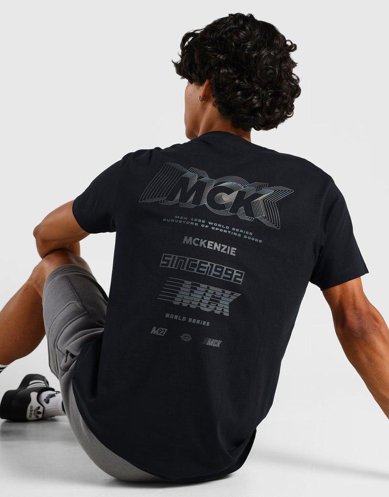 FREE SHIPPING NATIONWIDE McKenzie Black Graphic T-Shirt (Category: Tshirts & Polo Shirts ) located in Quezon City. Submitted by wcfhomeandoffice (Listing ID 1427431796, Image 1). Description: The McKenzie Aero T-Shirt Black is a clean and versatile staple, made from soft cotton for all-day comfort. Designed with a classic crew neckline and short sleeves, it’s finished with subtle McKenzie branding for a sleek everyday look that pairs effortlessly