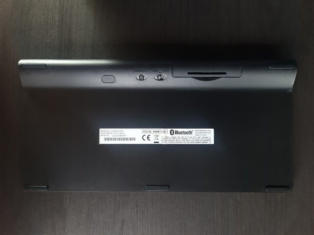 Genius LuxePad  9100 Wireless Bluetooth Keyboard458592954877235202