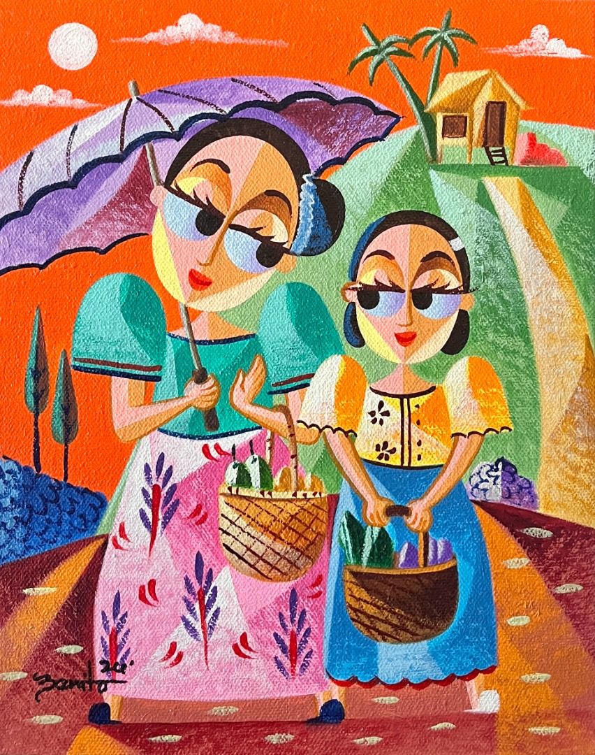 Harvest in Their Hands - Jovan Benito (Category: Art & Prints) located in Taguig. Submitted by drybrushgallery (Listing ID 1427322062, Image 1). Description: Harvest in Their Hands Jovan Benito, 2026 Oil on Canvas Artwork Dimension: 10" x 8" with Certificate of Authenticity PM FOR INQUIRY 0917 565 2917 .