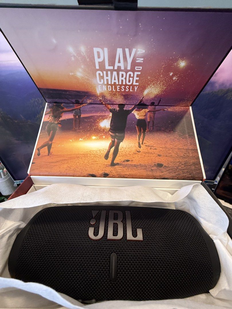 JBL Charge 5 - Black - Authentic with Receipt408835474200340481