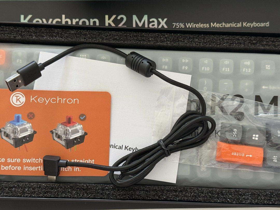 Keychron K2 Max 75% Wireless Mechanical Keyboard458592948239083521