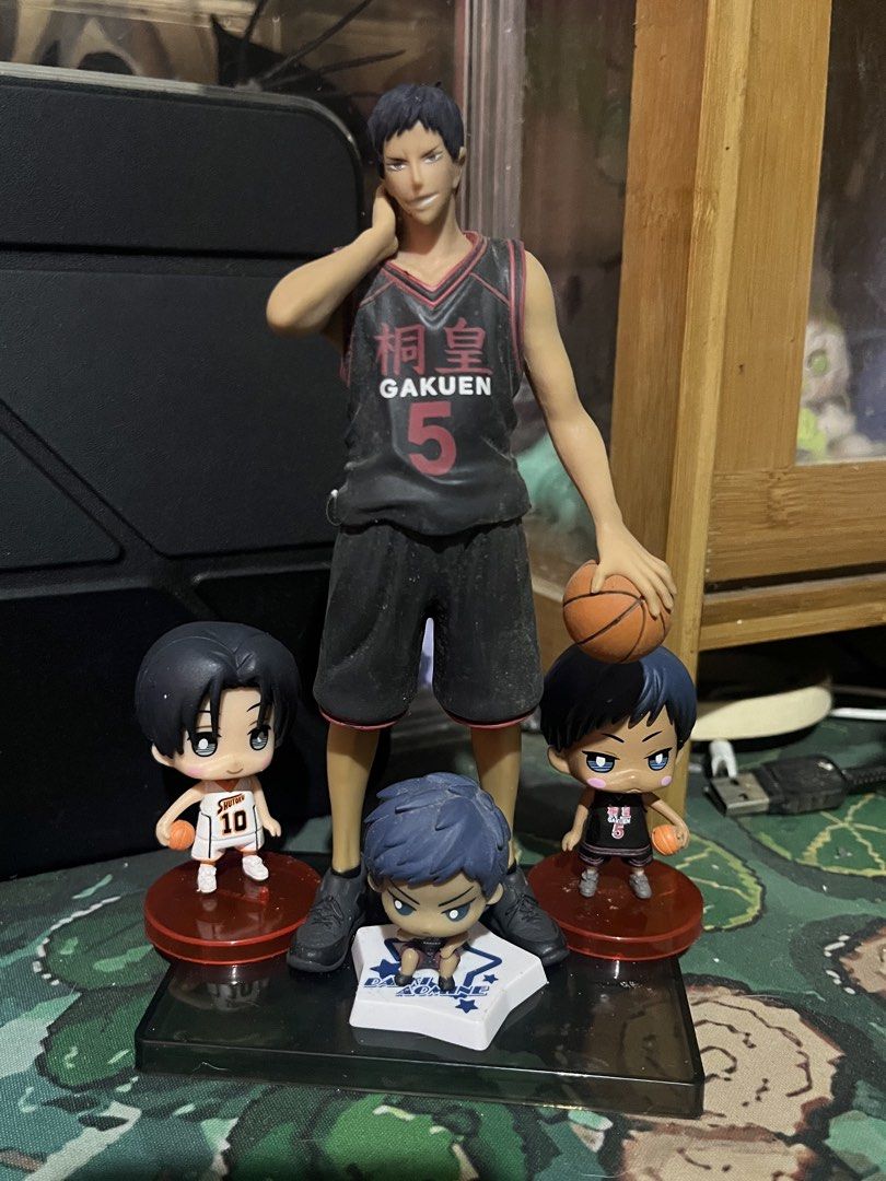 kuroko no basket aomine daiki (Category: Figurines & Statues) located in Manila. Submitted by schwarzer0 (Listing ID 1427342852, Image 1). Description: AS SET ONLY Might/might not have broken peg ﹂ 𝗠𝗢𝗣: GCASH ﹂𝗠𝗢𝗗: Jnt ﹂𝗟𝗢𝗖𝗔𝗧𝗜𝗢𝗡: PANGASINAN .