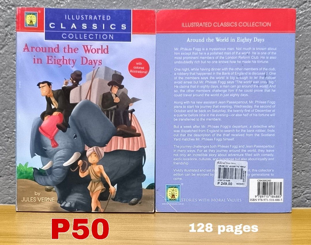 LAMPARA Illustrated Classics Collection (English) (Category: Storybooks) located in Pateros City. Submitted by amethyst_10 (Listing ID 1427396845, Image 2). Description: LAMPARA BOOKS‼️ *Illustrated Classics (English) SOLD: Little Women Warehouse pulled out expect minimal flaws like folds, scratches, foxing, crease.. MOP: Gcash, BPI, Gotyme, Maribank MOD: Lalamove, SPX Express,J&T Location:Pateros.