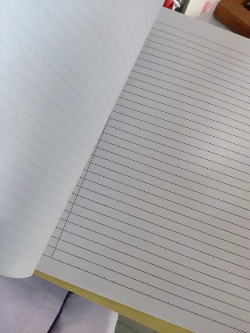 Lined Notebook (Category: Stationery & School Supplies) located in Kuala Lumpur. Submitted by 100believe (Listing ID 1427322028, Image 2). Description: Notebook features lined pages, perfect for taking notes, writing, or sketching. The pages are clean and ready for use. It's a great option for students, professionals, or anyone who enjoys writing by hand. There are many sets. Please tell on the figure that you want. Cash On Delivery is possible i