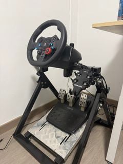 Logitech G923 Racing Wheel, Video Gaming, Gaming Accessories ...