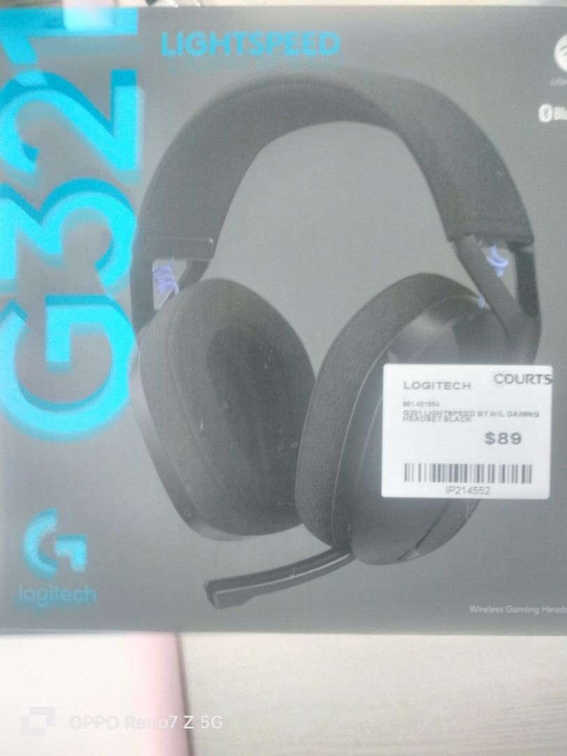 Logitech G335 Lightspeed Wireless Gaming Headset404113362508195840