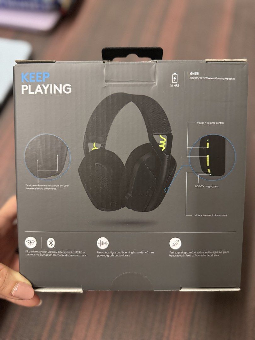 Logitech G435 LIGHTSPEED Wireless Gaming Headset404097602191380481
