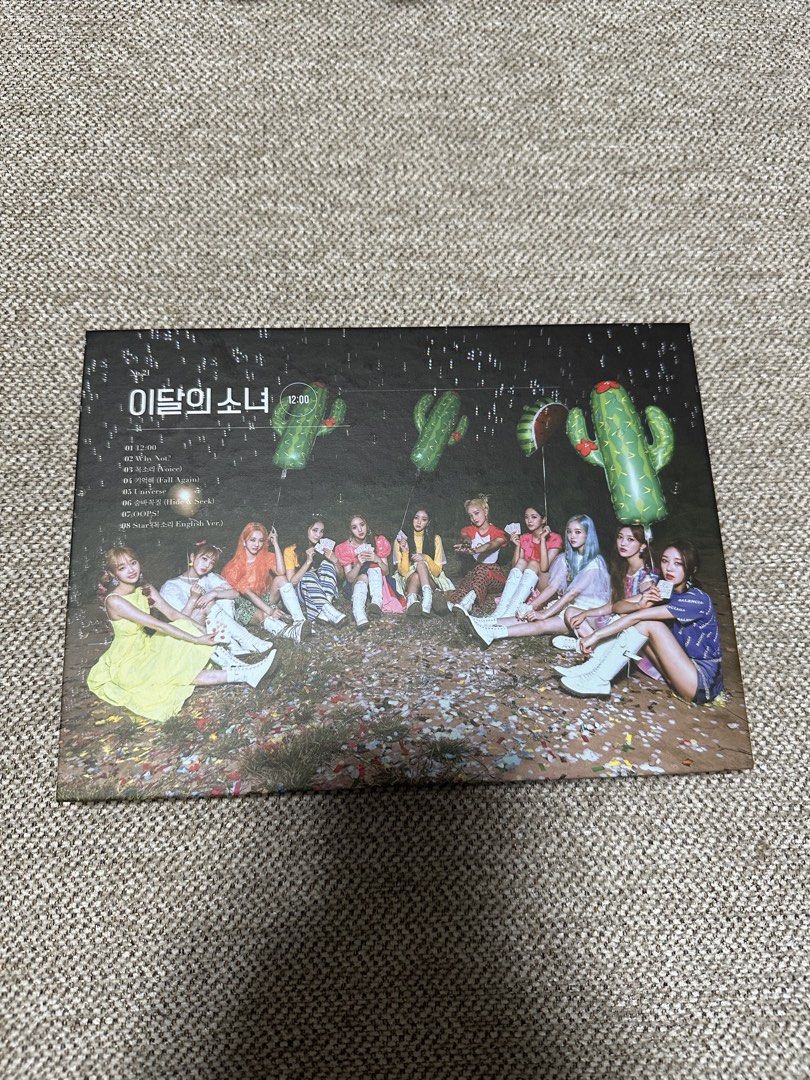 LOONA 12:00 Album (Category: CDs & DVDs) located in Muntinlupa City. Submitted by jtb44 (Listing ID 1427342581, Image 1). Description: Unsealed.