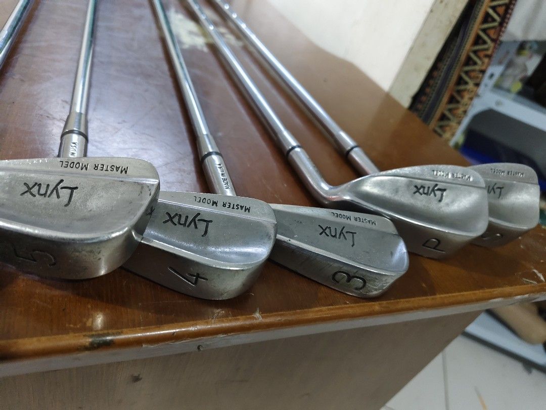 Lynx Master Model Golf Club Set (Category: Golf) located in Bulacan. Submitted by babz30261 (Listing ID 1427413959, Image 3). Description: FR TAKE ALL 1200 SP3456789. GOOD QUALITY CONDITION VNO DAMAGES TAKE ALL BAG BALLS DET OF IRONS INCLUDING DET SP3456789 LYNX'S MADE IN USA WE DELIVER NATIONWIDE THANK YOU .