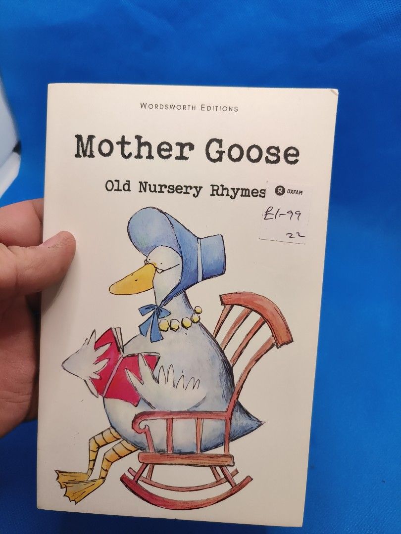 Mother Goose Old Nursery Rhymes (Category: Children's Books) located in Quezon City. Submitted by angeleye7.authentic.source (Listing ID 1427409753, Image 1). Description: Book features Mother Goose Old Nursery Rhymes, compiled and illustrated by Arthur Rackham. It includes traditional rhymes and stories collected under the wing of Mother Goose for centuries. The book contains a collection of old favorites, from Jack and Jill, Baa, Baa, Black She