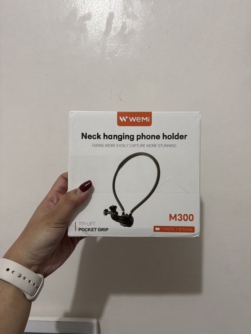 WEMI Neck Hanging Action Camera Holder (Category: Gimbals & Stabilizers ) located in Angono. Submitted by jollyshops (Listing ID 1427402996, Image 3). Description: - bnew! still sealed - pov shots for action cameras 📦 sdd/j&t from angono rizal .