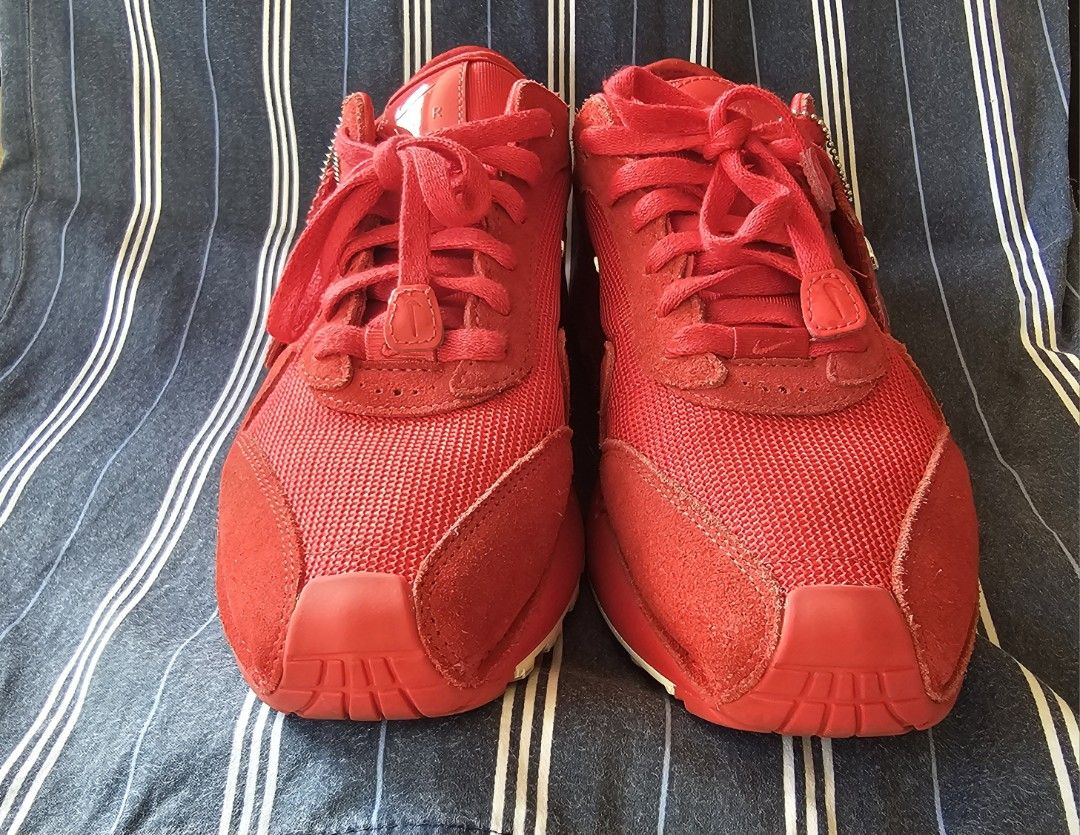 Nike x Jacquemus Air Max 1 Sneakers (Category: Sneakers) located in Las Pinas. Submitted by randomstuff_88 (Listing ID 1427362891, Image 1). Description: Nike - Air Max 1 ’86 Jacquemus - Mystic Red 10W/27CM (8.5-9 Mens) Lighty used. No Box. 100% Original. Bought In Japan Metro Manila buyers only please..
