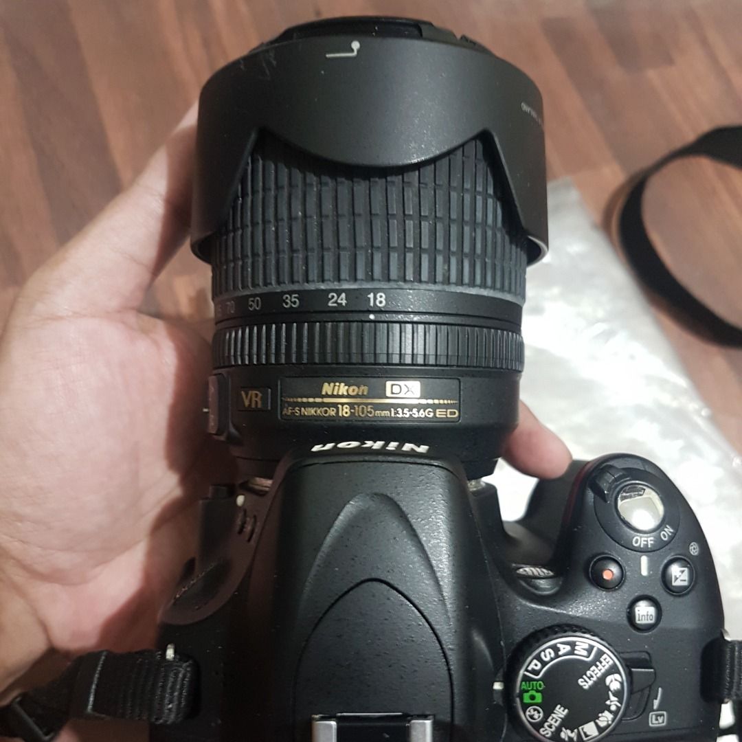 Nikon - D5100 DSLR (Digital Single Lens Reflex) Camera Kit (Category: Cameras) located in Bulacan. Submitted by blitzwing28 (Listing ID 1427404119, Image 3). Description: = PRICE = P20000 = MODE OF PAYMENT = - Courier Delivery: BDO bank transfer / Globe G-Cash - Meetup: Cash = ITEM CONTENTS = 1x Nikon - D5100 DSLR (Digital Single Lens Reflex) Camera 1x Nikon - AF-S DX Nikkor 18-105mm f/3.5–5.6G ED VR Superzoom Lens 2x Nikon - D5100 DSLR Camera ba