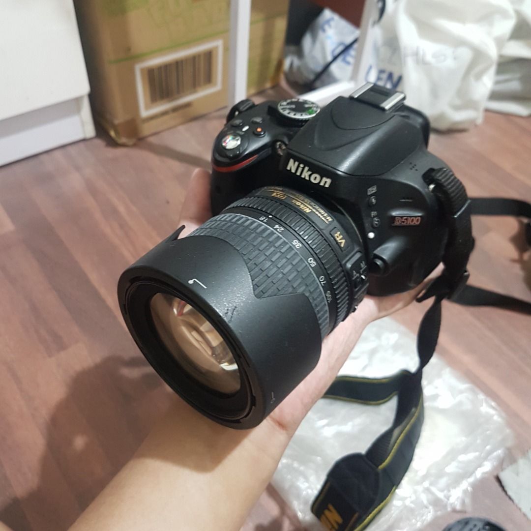 Nikon - D5100 DSLR (Digital Single Lens Reflex) Camera Kit (Category: Cameras) located in Bulacan. Submitted by blitzwing28 (Listing ID 1427404119, Image 2). Description: = PRICE = P20000 = MODE OF PAYMENT = - Courier Delivery: BDO bank transfer / Globe G-Cash - Meetup: Cash = ITEM CONTENTS = 1x Nikon - D5100 DSLR (Digital Single Lens Reflex) Camera 1x Nikon - AF-S DX Nikkor 18-105mm f/3.5–5.6G ED VR Superzoom Lens 2x Nikon - D5100 DSLR Camera ba