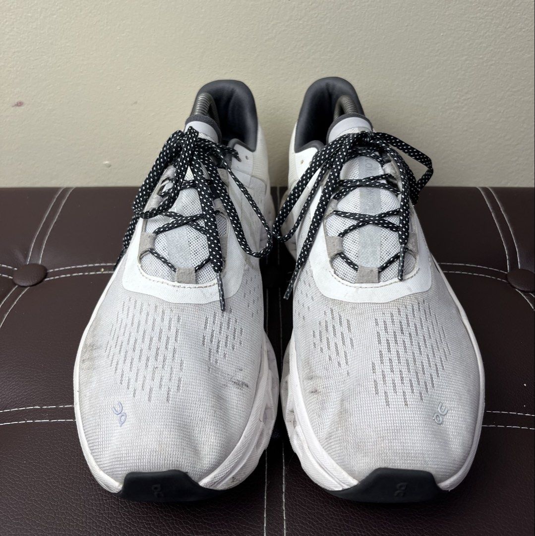 On Cloud Monster Running Shoes (Category: Sneakers) located in Cabanatuan. Submitted by cabsygoods (Listing ID 1427399739, Image 3). Description: On Cloud Monster Running Shoes Size 9.5us (27.5cm) Very good condition Issue sign of usage & needs cleaning Still wearable Dm to purchase! 📩.