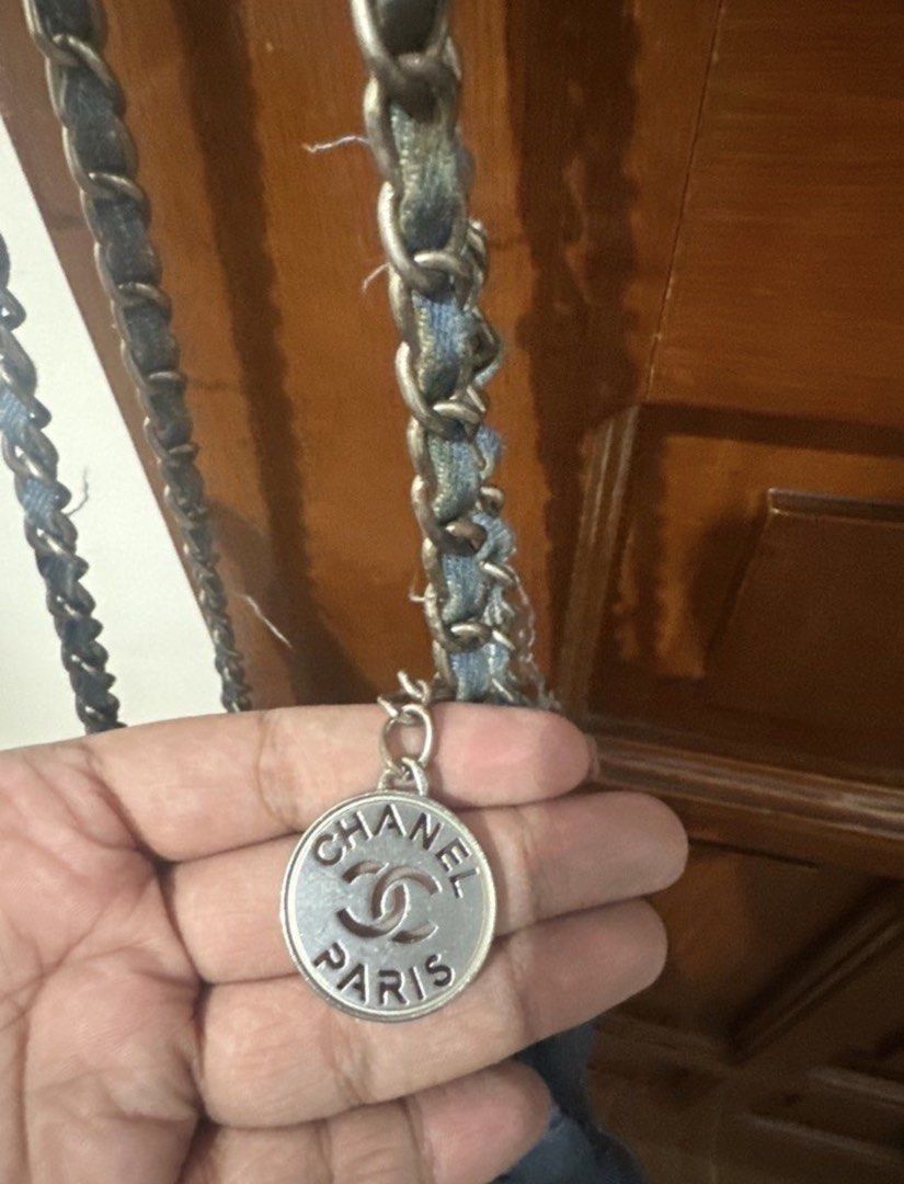 Original Chanel Denim Bag (Category: Luxury Bags & Wallets) located in Agdangan. Submitted by dee_preloved03 (Listing ID 1427380858, Image 2). Description: Authentic.