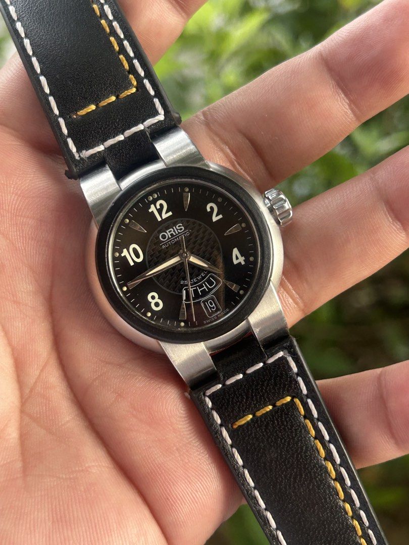 Oris TT1 (Category: Luxury Watches) located in Manila. Submitted by timer_starts (Listing ID 1427430697, Image 3). Description: Ref: 7523-44 Size: 37mm Movement: Automatic Case Material: Steel.