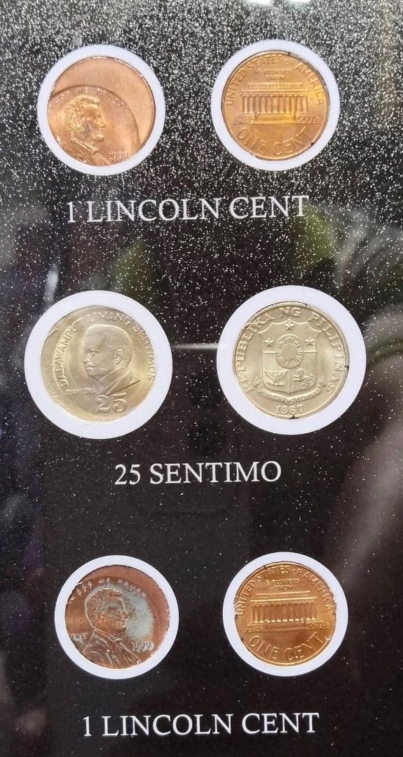 Philippine Error Coins Collection (Category: Currency) located in Manila. Submitted by wildcrystal.3b537c (Listing ID 1427393573, Image 2). Description: Maganda pang display.