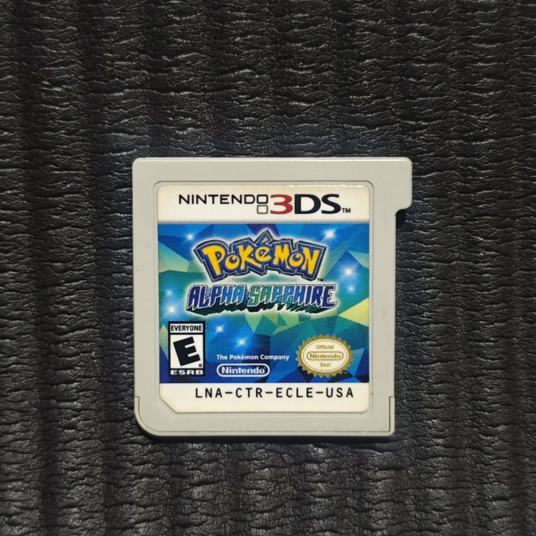 Pokemon Alpha Sapphire Nintendo 3DS (Category: Nintendo) located in Quezon City. Submitted by shopme_gadget30 (Listing ID 1427435259, Image 1). Description: kindly read the details first for sale fixed price good Condition tested and working game card only compatible to Nintendo 3DS/ 2DS/DS usa region authentic/ Original Shoopppppeee —,✅ can check out pm for the linnnkkk (If shoopppee check out, price is higher by 20% because of shooppppeee deduc