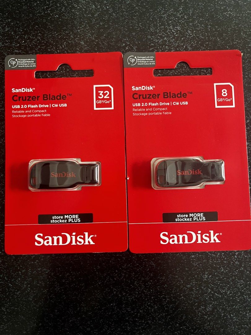 SanDisk Cruzer Blade USB Flash Drive (Category: Hard Disks & Thumbdrives) located in Paranaque City. Submitted by captainthanos01 (Listing ID 1427379191, Image 1). Description: - SanDisk Cruzer Blade USB Flash Drive - Available in 8GB and 32GB sizes - Compact and portable design - Reliable storage solution ₱370 - 8GB ₱560 - 32GB.