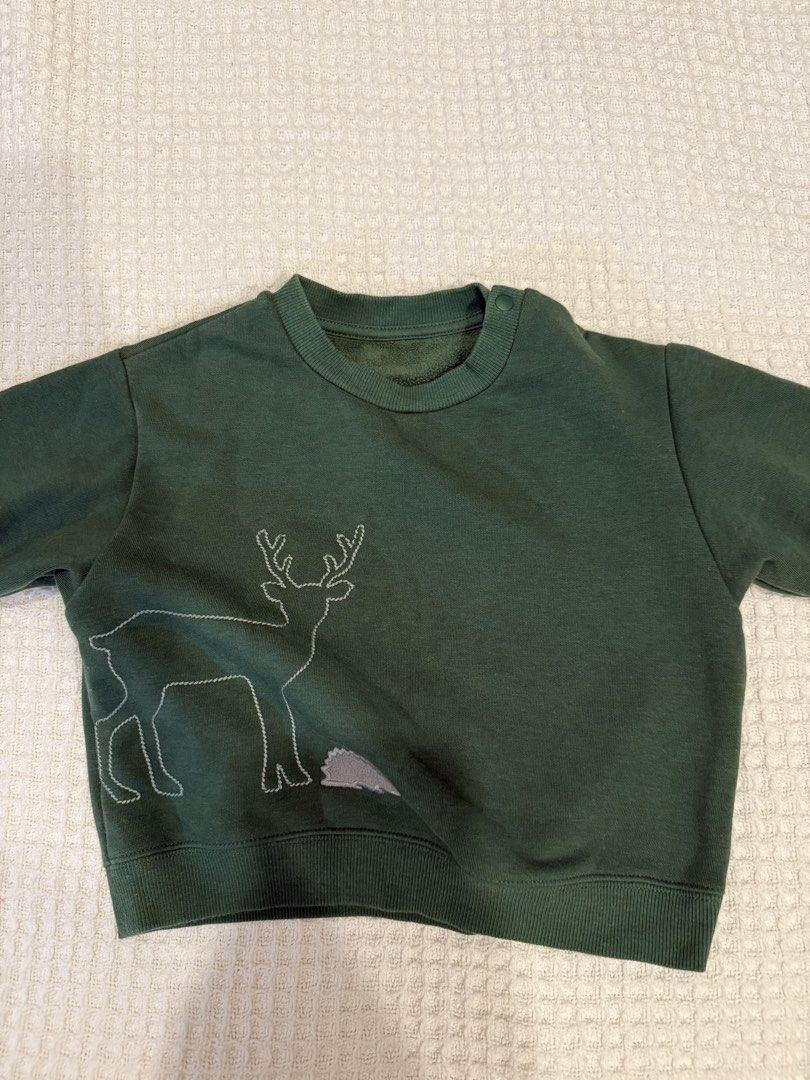 Set of 2 longsleeves (Category: Babies & Kids Fashion) located in Manila. Submitted by reset_room (Listing ID 1427396609, Image 1). Description: Uniqlo size 80.