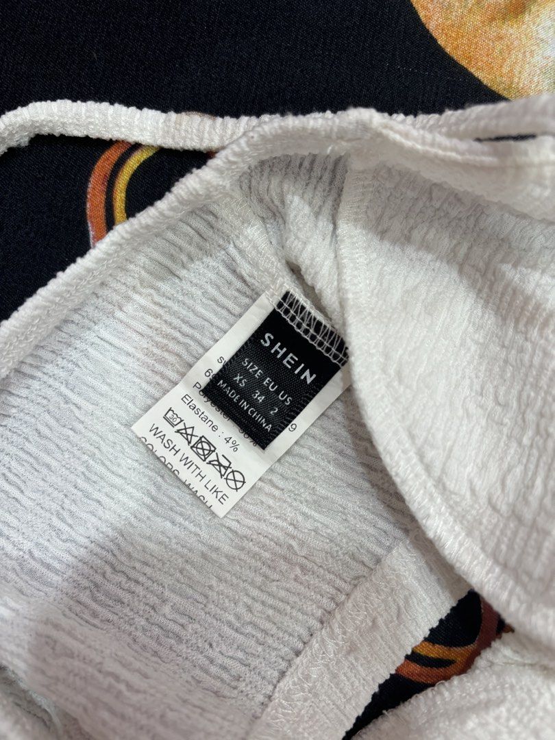 shein white textured bustier top (Category: Sleeveless) located in Quezon City. Submitted by jagermasterrr (Listing ID 1427459912, Image 3). Description: .