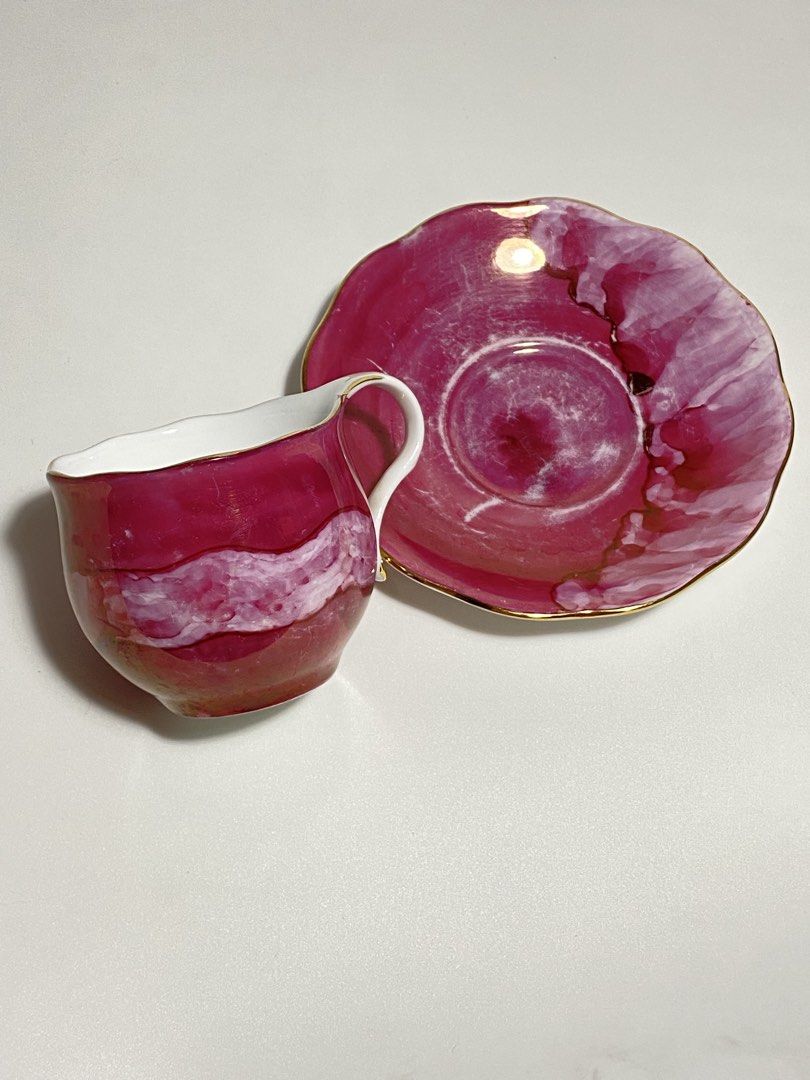 Silver Star Bone China Cup and Saucer (Category: Coffee & Tea Tableware) located in Cainta. Submitted by anik_anik_manila (Listing ID 1427381713, Image 3). Description: • Silver Star Bone China Cup and Saucer Set • Bone China with gold rimming • No flaws • RFS: decluttering Price: ₱200 +sf • Shipping schedule 📌(J&T, LBC or Flash) Tuesdays, Thursdays and Saturdays (cut-off: 12nn) 📌Same day delivery (Lalamove or GrabXpress) Mondays-Sundays (depen