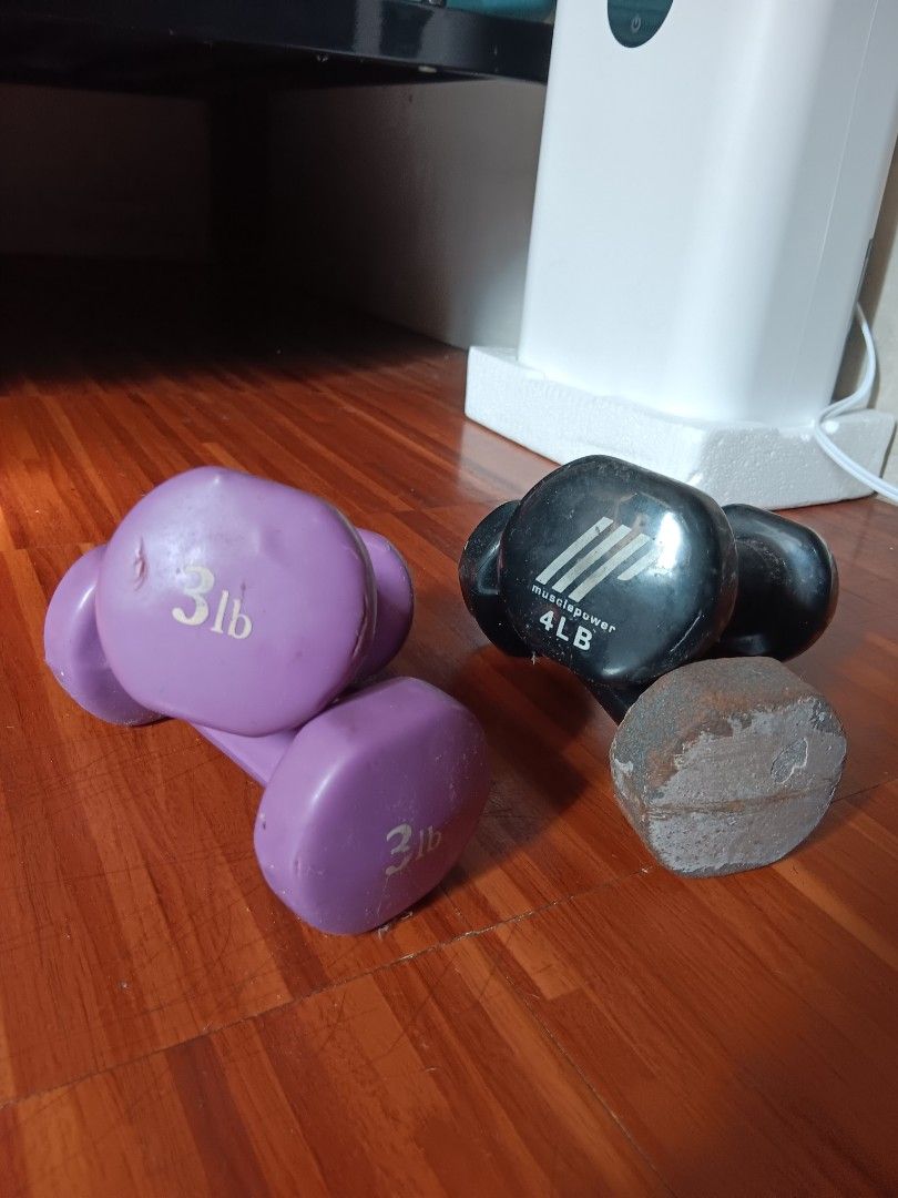 WEIGHTS: TAKE BOTH PAIRS FOR ₱350 (Category: Weights & Dumbbells) located in Manila. Submitted by fatstty (Listing ID 1427373283, Image 3). Description: .