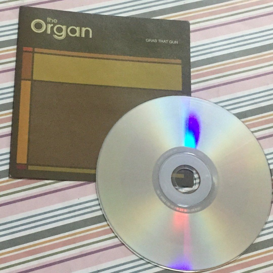 The Organ CD: Grab That Gun (Category: CDs & DVDs) located in Mandaluyong City. Submitted by sell.phi (Listing ID 1274634759, Image 3). Description: preloved original music CD disc is in VG condition, no playback issues inlay and case may have signs of wear.