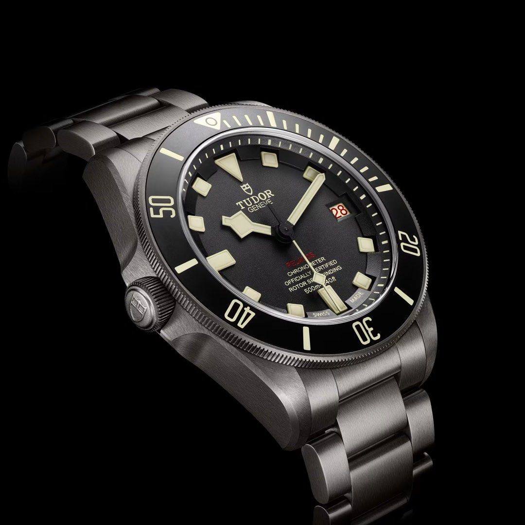 Tudor Pelagos Black Dial M25610TNL (Category: Watches) located in Singapore. Submitted by x.fairykisses (Listing ID 1427442173, Image 3). Description: M25610TNL PELAGOS LHD Manufacture Calibre MT5612-LHD Ceramic matt black disc Titanium bracelet Brand new bought on 11 March 2026. Serious buyers only..